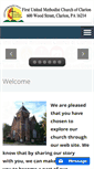 Mobile Screenshot of fumc-clarion.org
